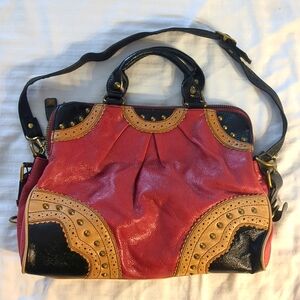 Gorgeous leather Betsey Johnson bag